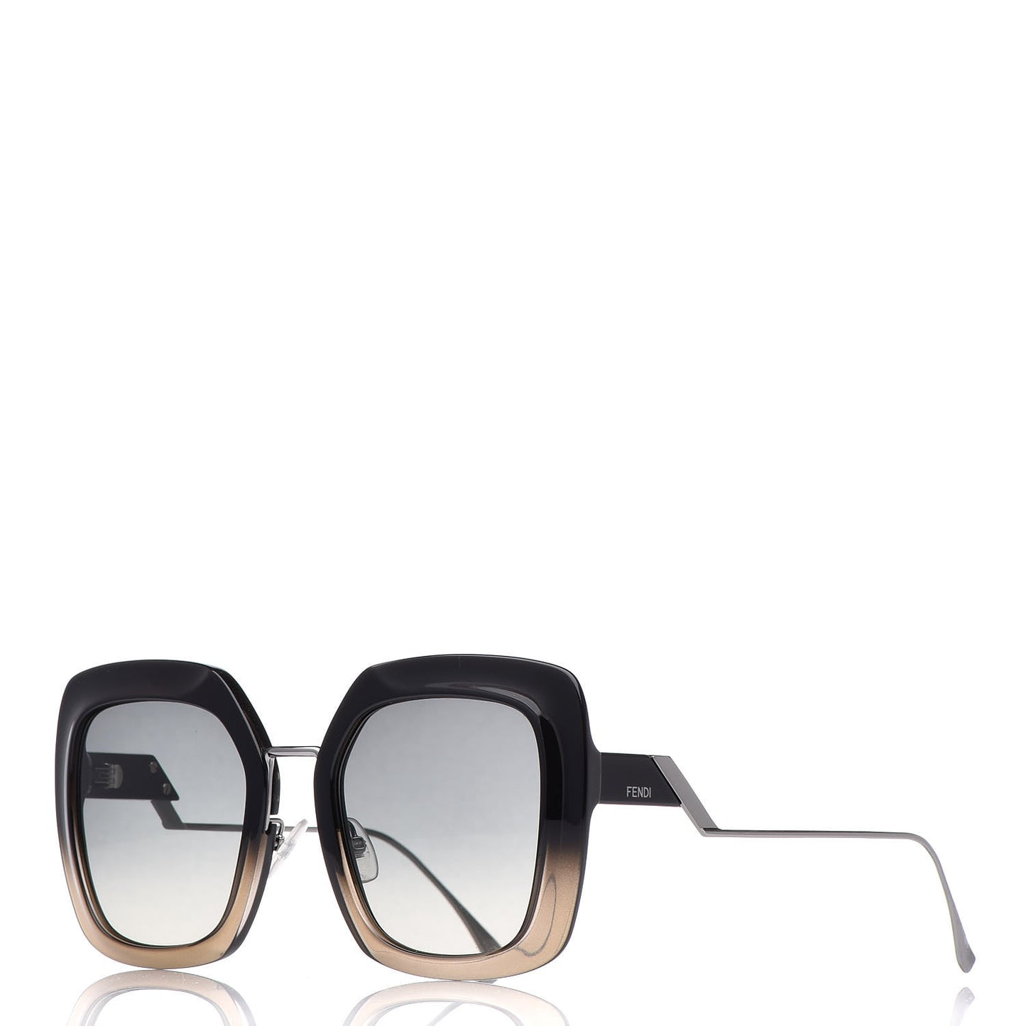 Square Sunglasses FF 0317/S Black Grey