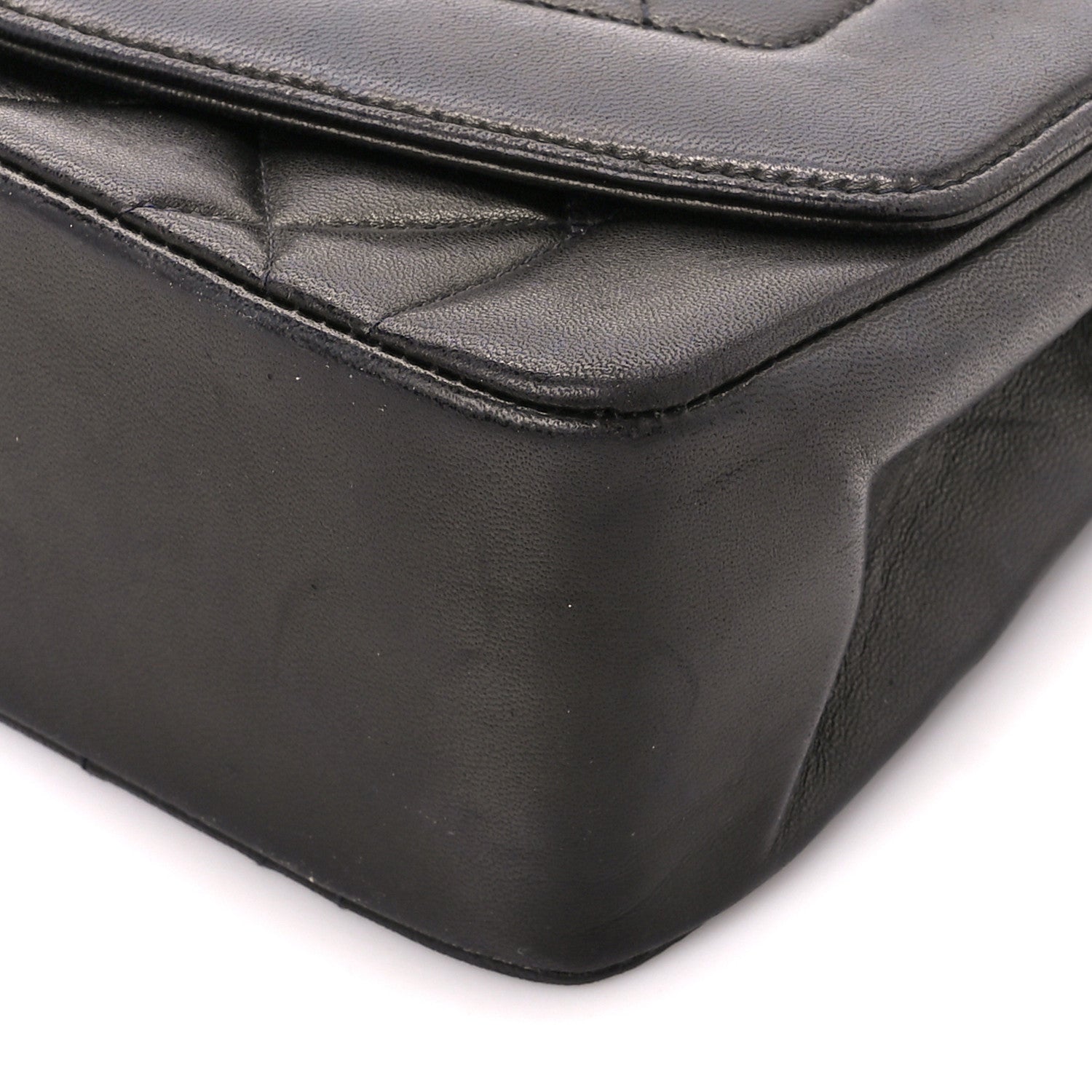 Chanel Lambskin Quilted Small Single Flap Black 11 of 11