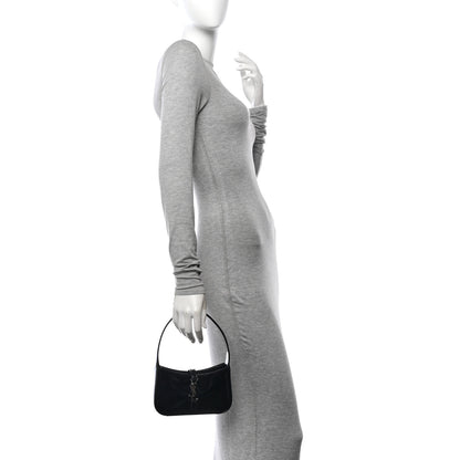 Saint Laurent Patent Calfskin Le 5 A 7 Mini Hobo Black 2 of 12