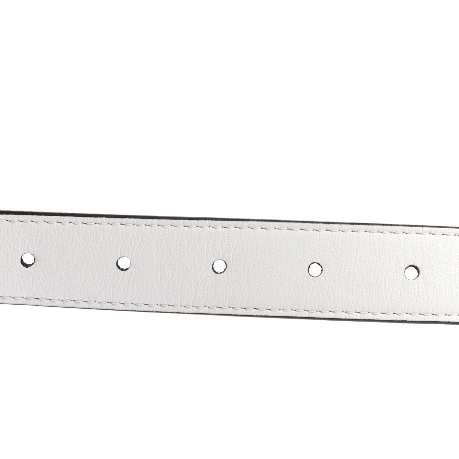 Louis Vuitton Monogram Dauphine 25mm Reversible Belt 85 34 Cream 6 of 7