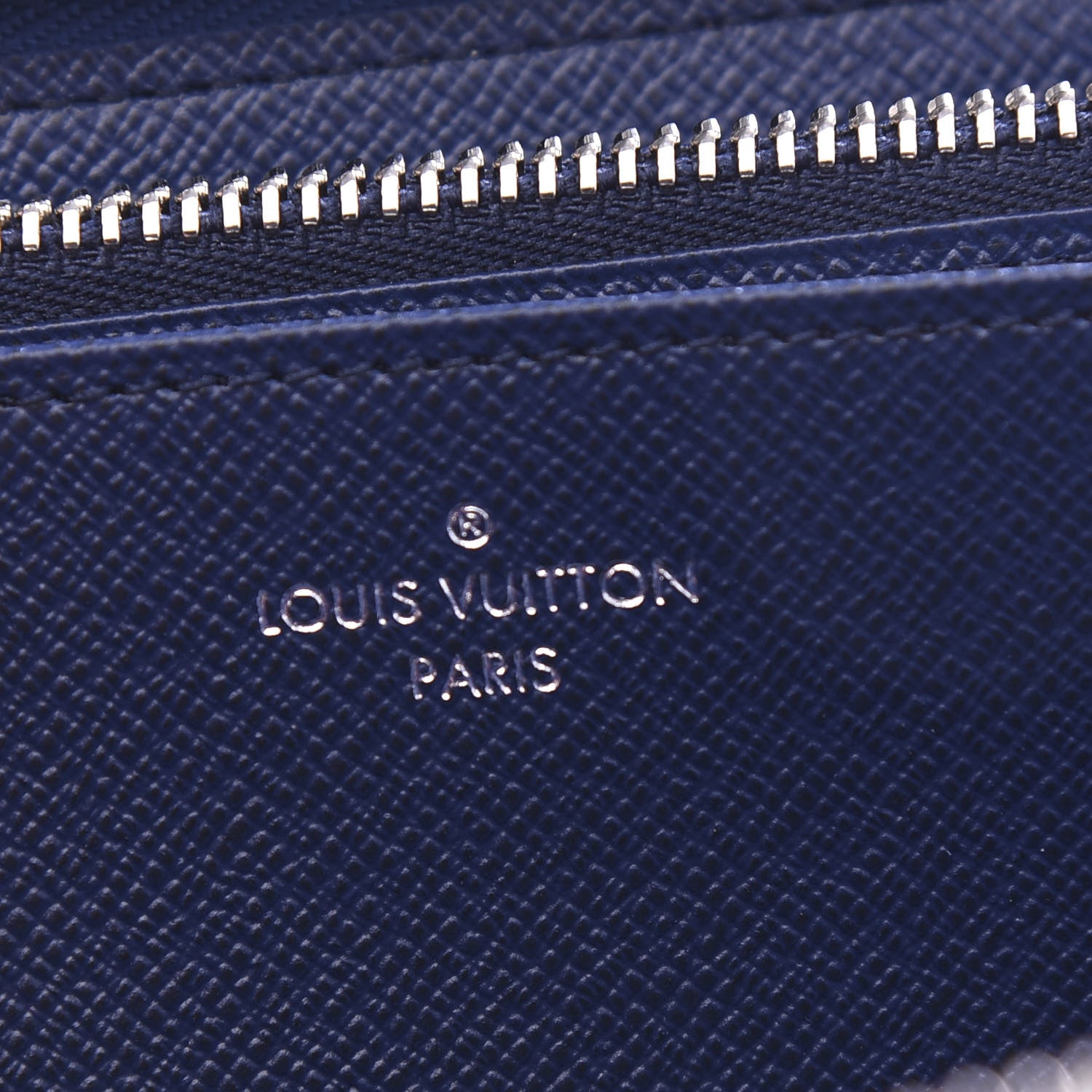 Louis Vuitton Monogram Escale Zippy Wallet Blue 6 of 7