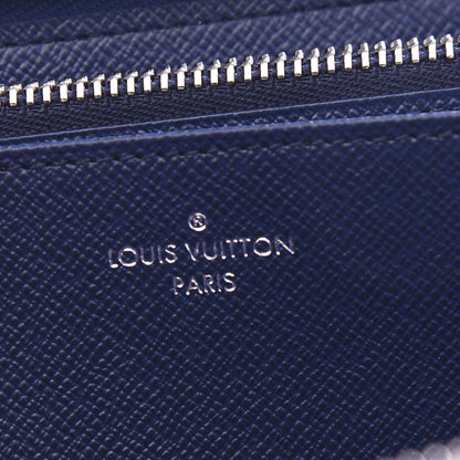 Louis Vuitton Monogram Escale Zippy Wallet Blue 6 of 7