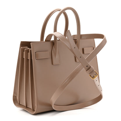 Saint Laurent Calfskin Baby Sac De Jour Dark Cappuccino 4 of 11