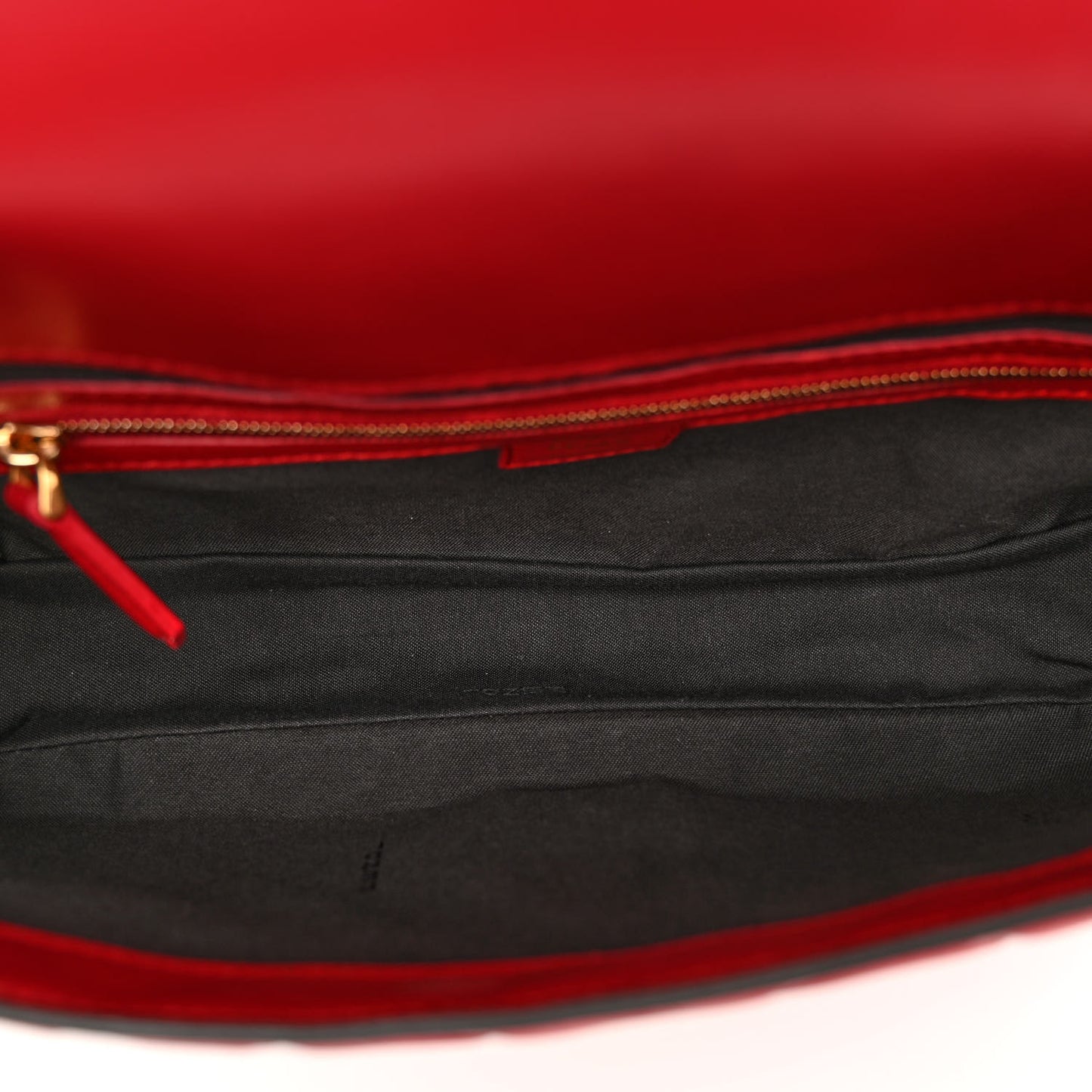 Nappa FF 1974 Embossed Baguette Fragola