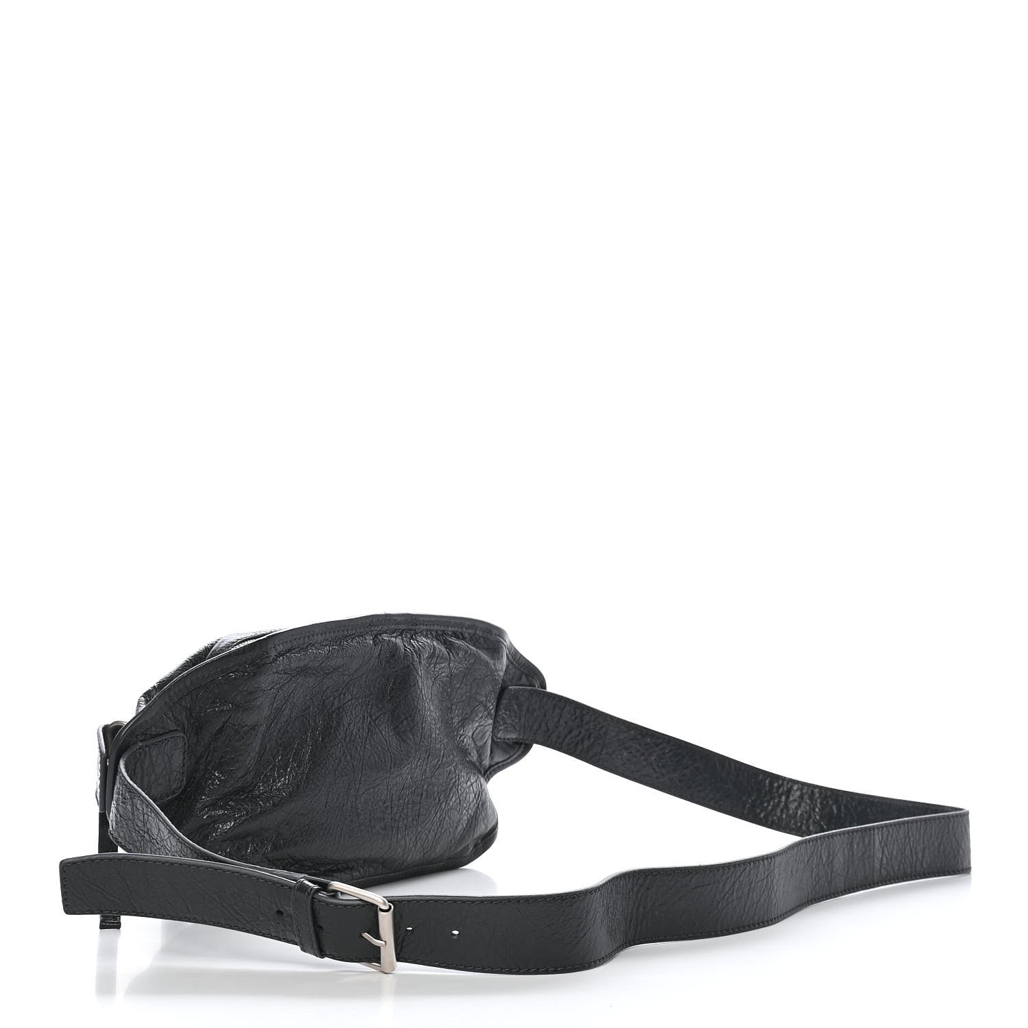 Balenciaga Lambskin Classic Hardware Neo Lift Hip Bag Anthracite 2 of 8