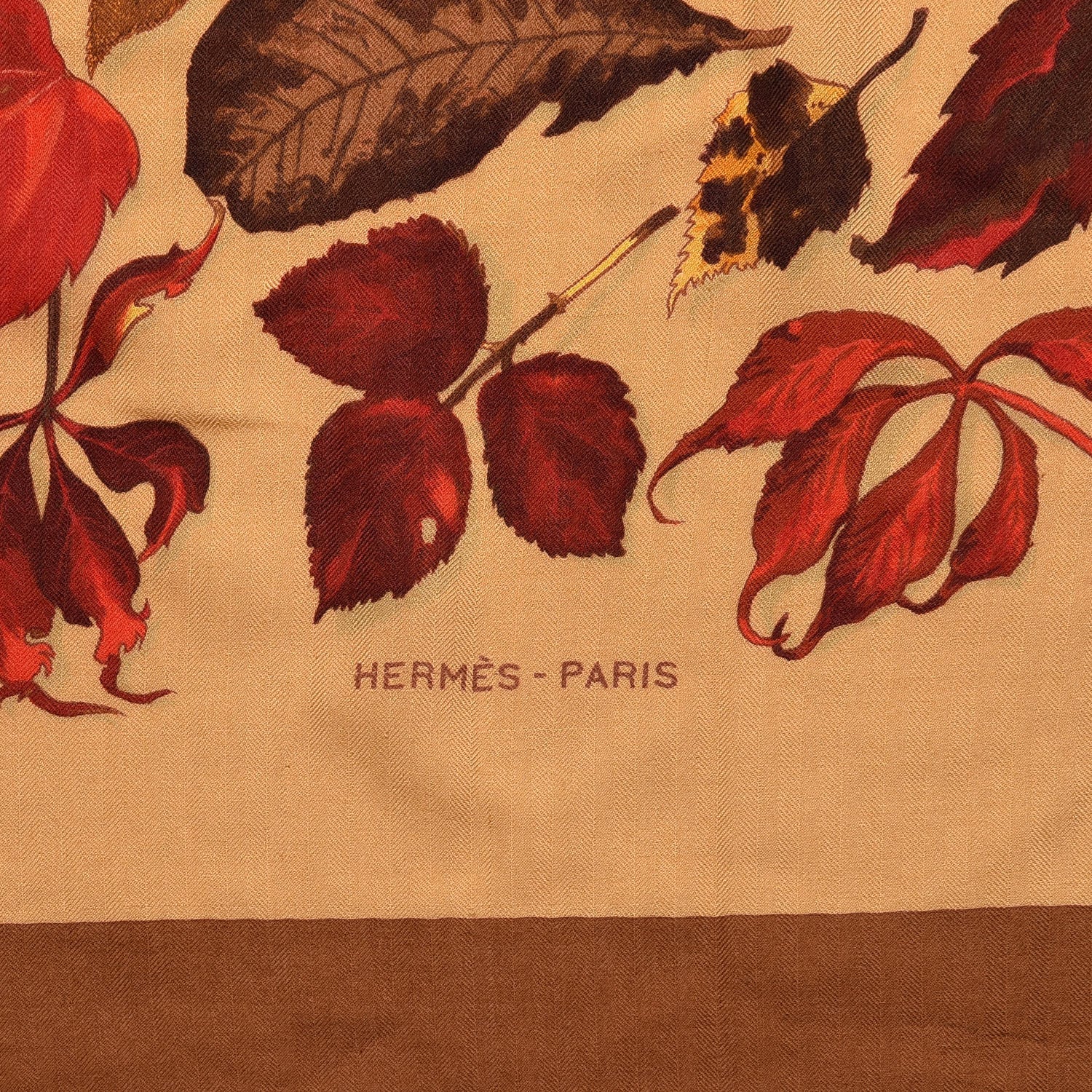Hermes Cashmere Silk Tourbillons 140 Scarf 3 of 6