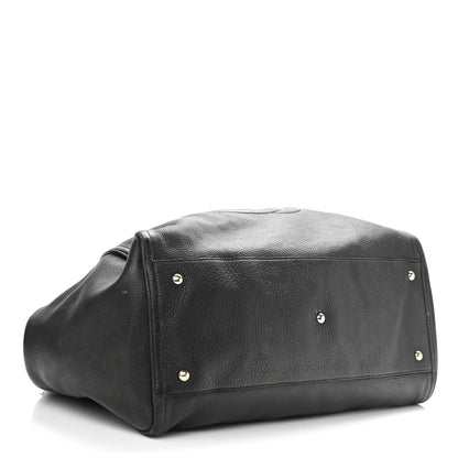 Gucci Pebbled Calfskin Large Soho Shoulder Bag Black 4 of 19