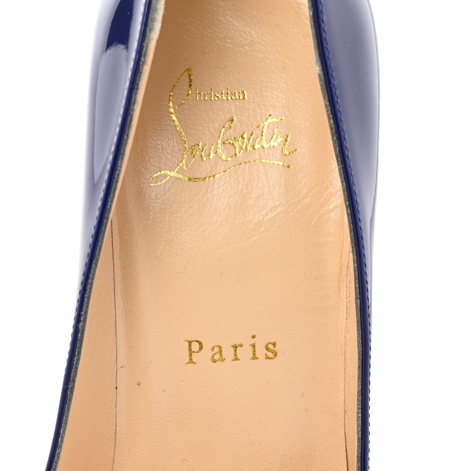 Christian Louboutin Patent Pigalle Follies 100 Pumps 38.5 Nomade 6 of 8