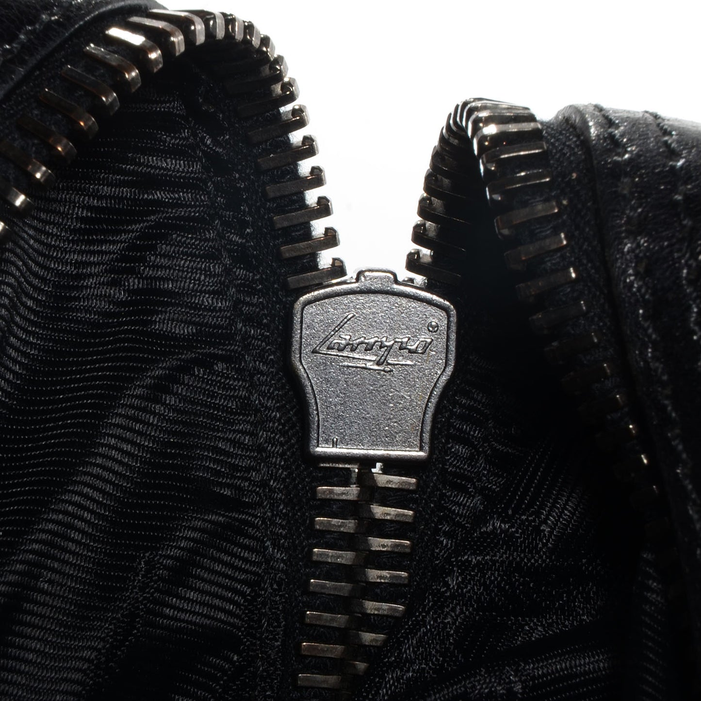 Prorsum Calfskin Studded Knight Satchel Black