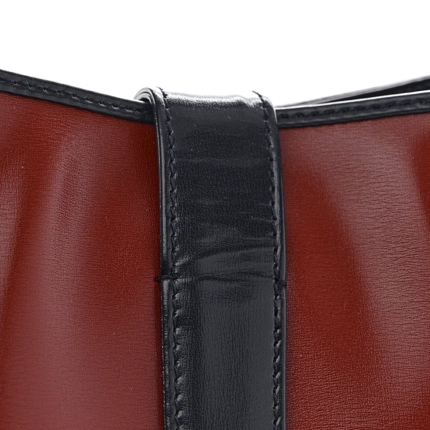 Boarded Dyana Lux Calfskin Bi-Color Medium Jackie 1961 Hobo Red Mineral Blue