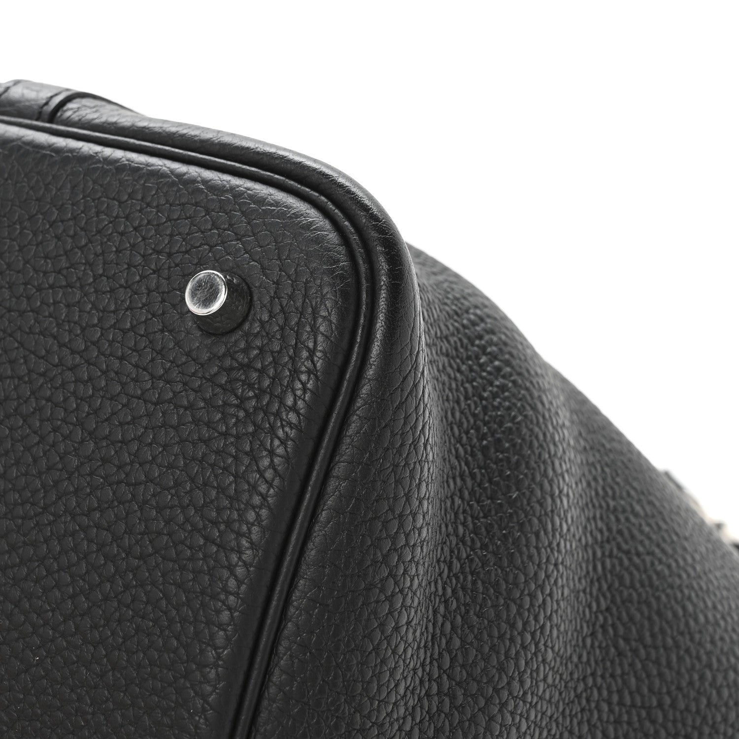 Hermes Taurillon Clemence Picotin Lock 22 MM Black 11 of 12