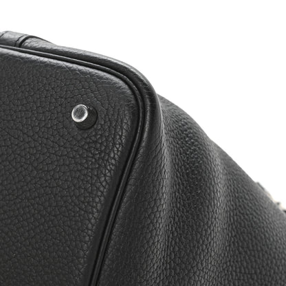 Hermes Taurillon Clemence Picotin Lock 22 MM Black 11 of 12