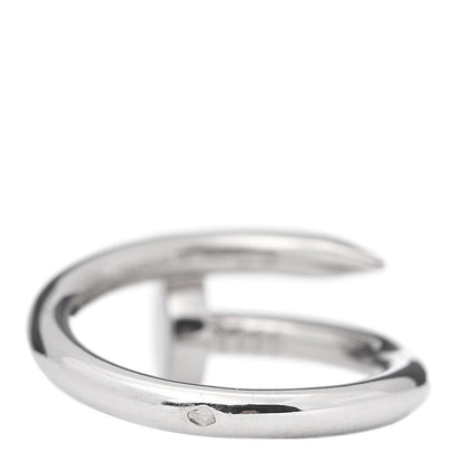 Cartier 18K White Gold Juste Un Clou Ring 55 7.25 3 of 6