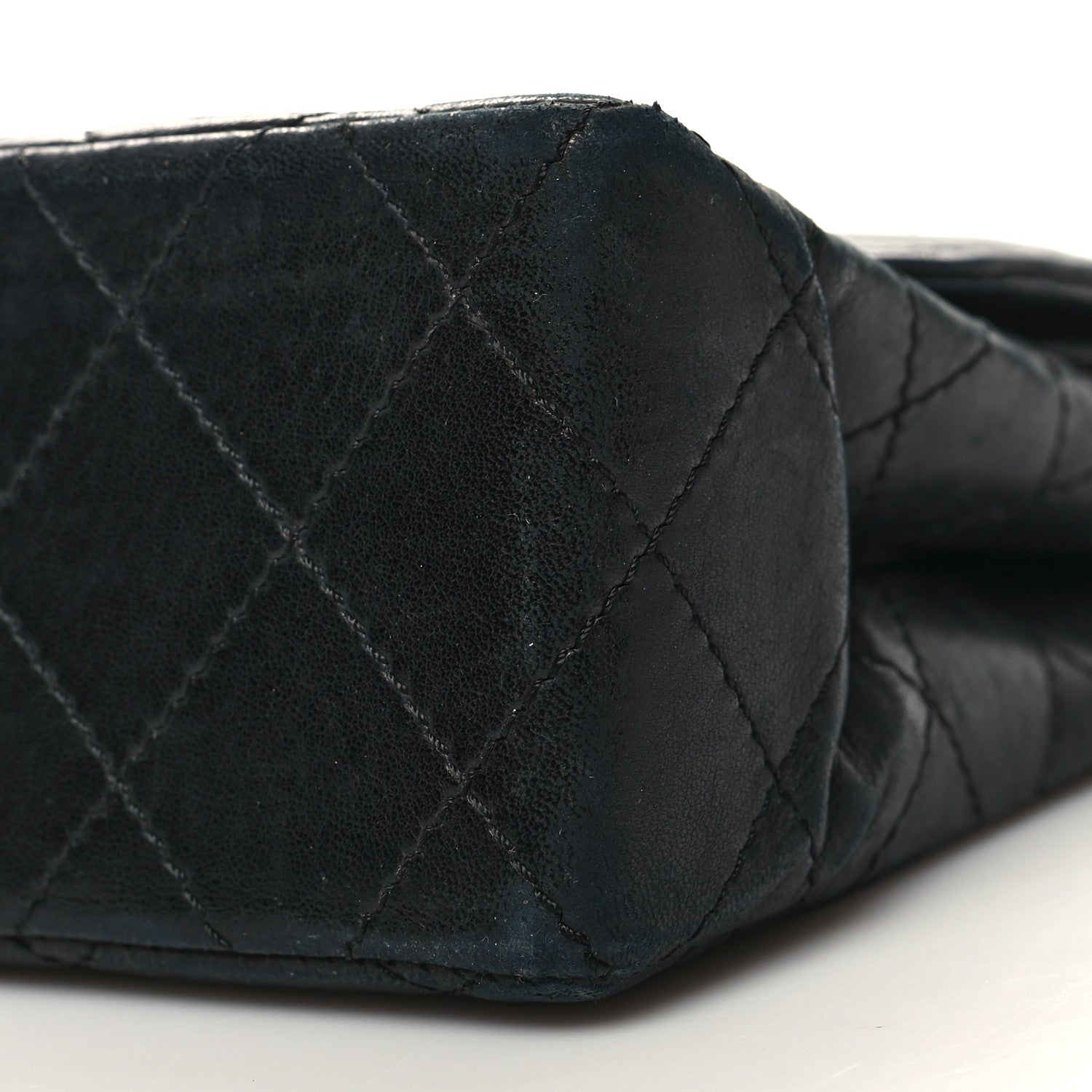 Chanel Lambskin Quilted Medium Double Flap Black 9 of 13