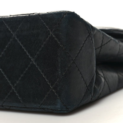 Chanel Lambskin Quilted Medium Double Flap Black 9 of 13