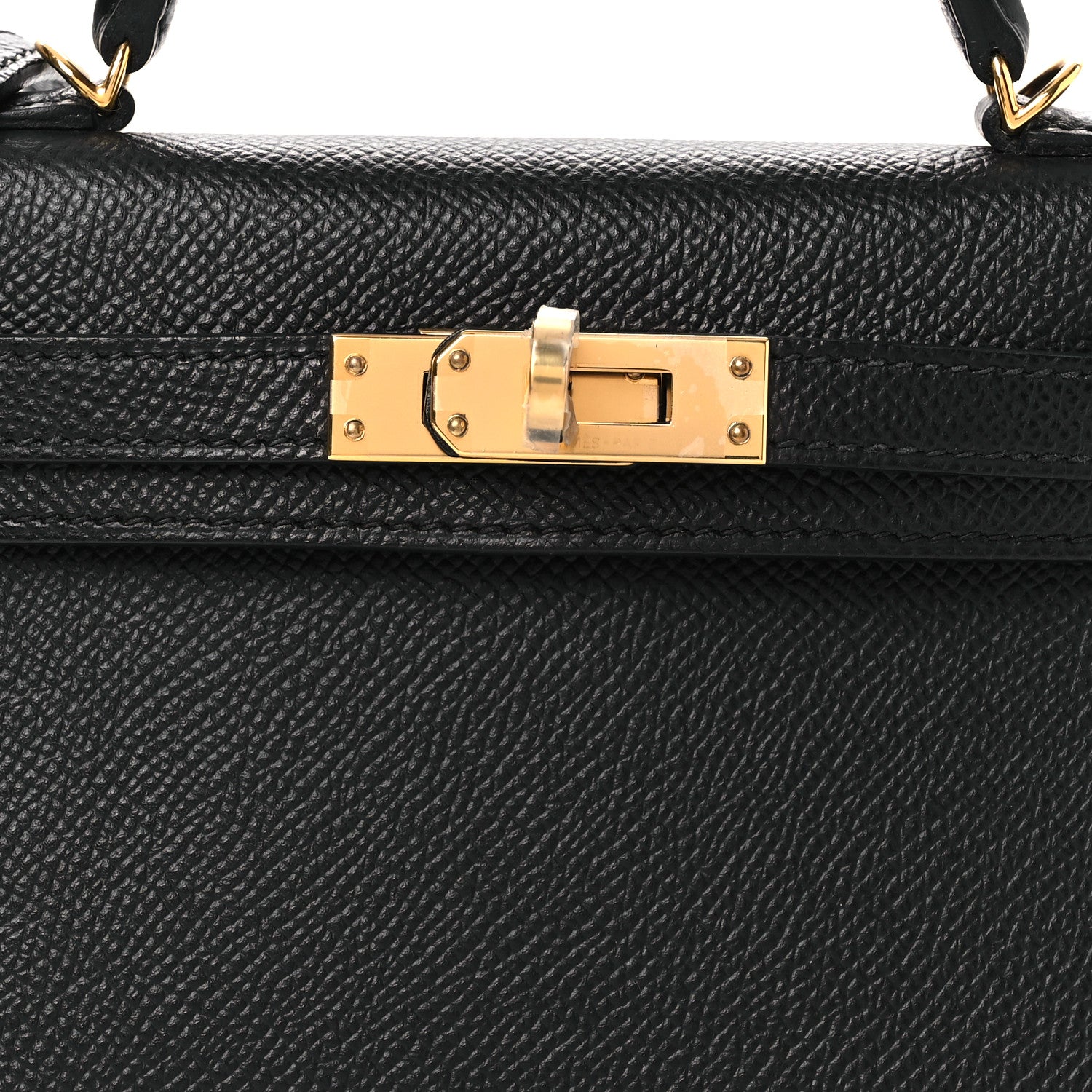 Hermes Epsom Mini Kelly Sellier 20 Black Black 8 of 12
