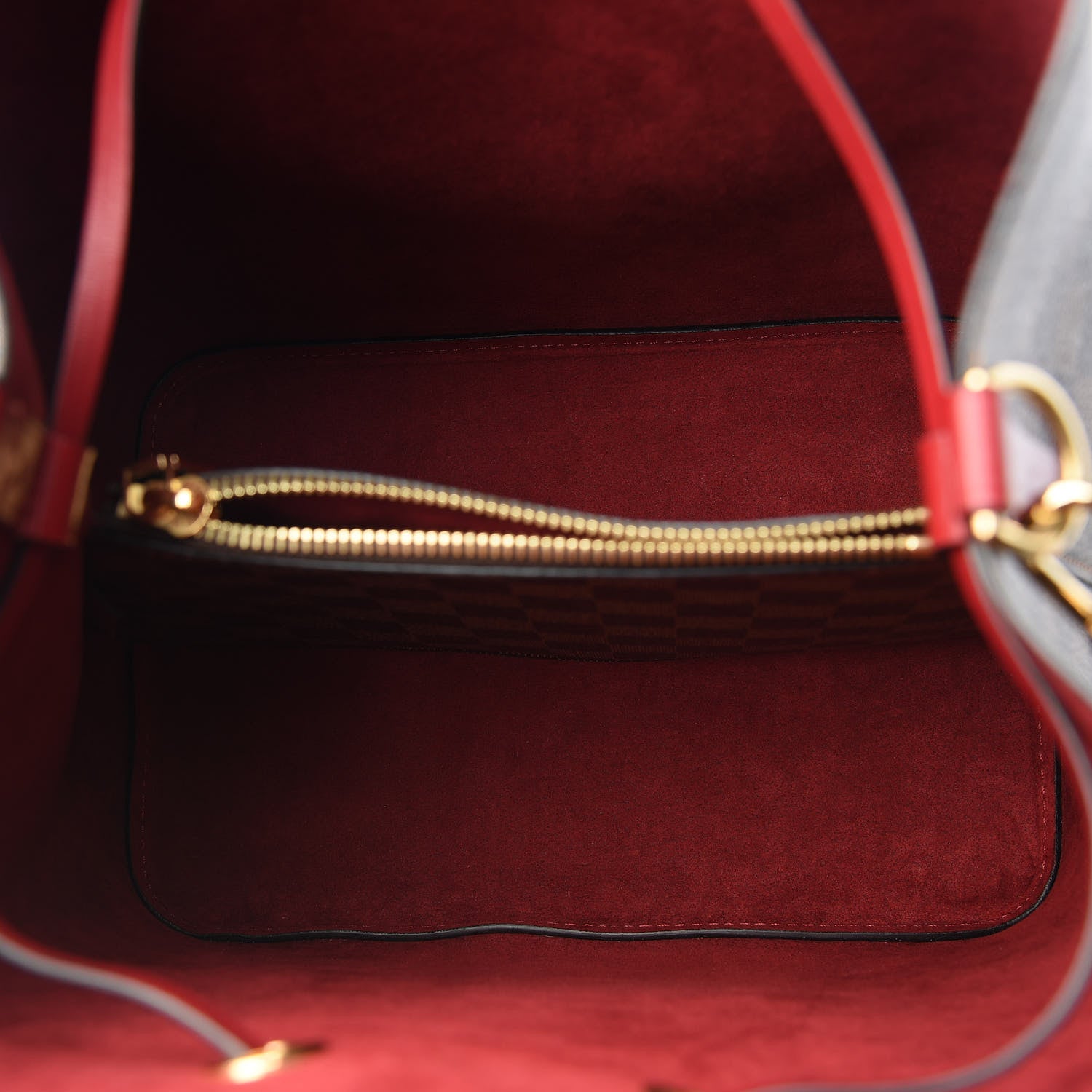 Louis Vuitton Damier Ebene Neonoe MM Cherry Berry 4 of 7