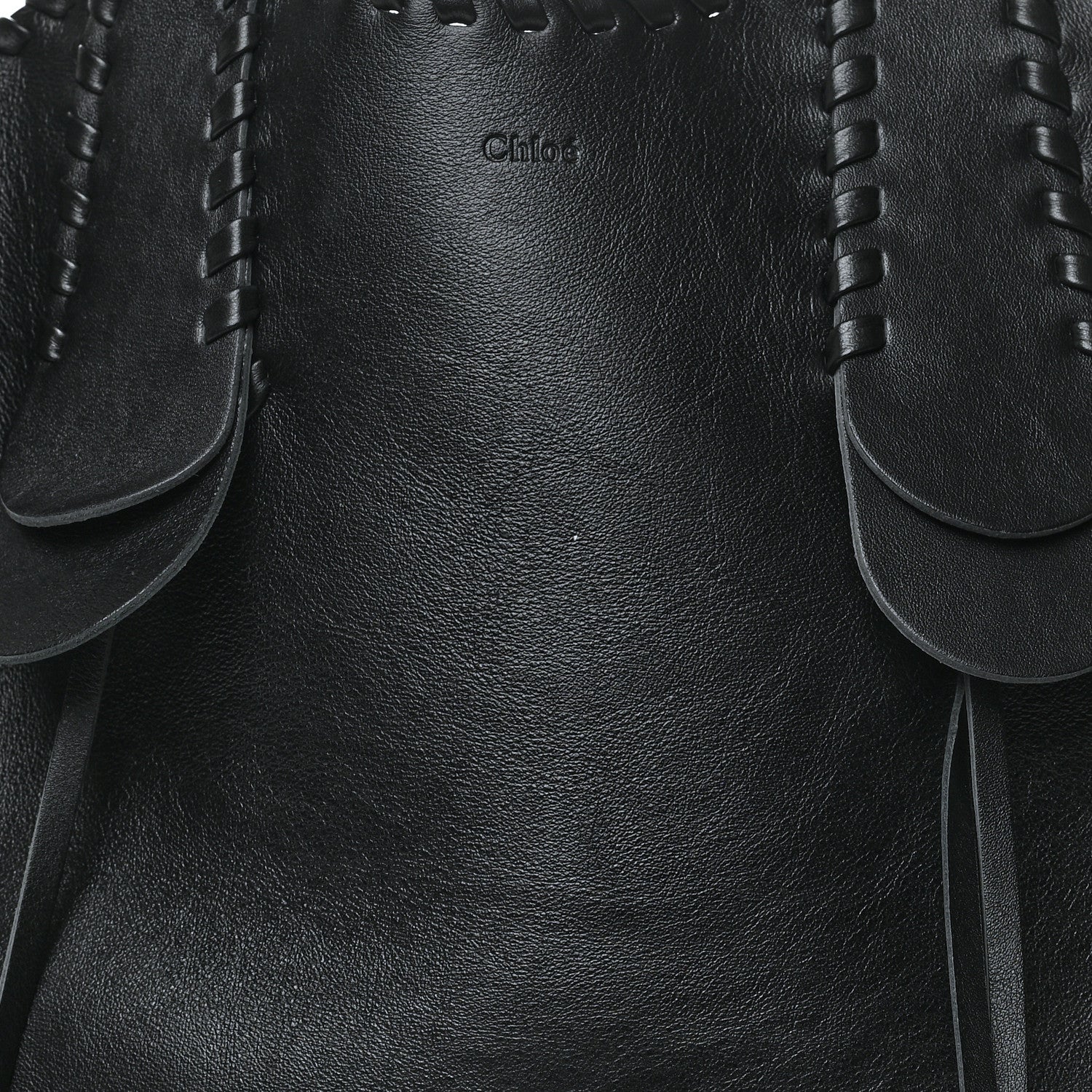 Chloe Calfskin Medium Mony Tote Black 9 of 11