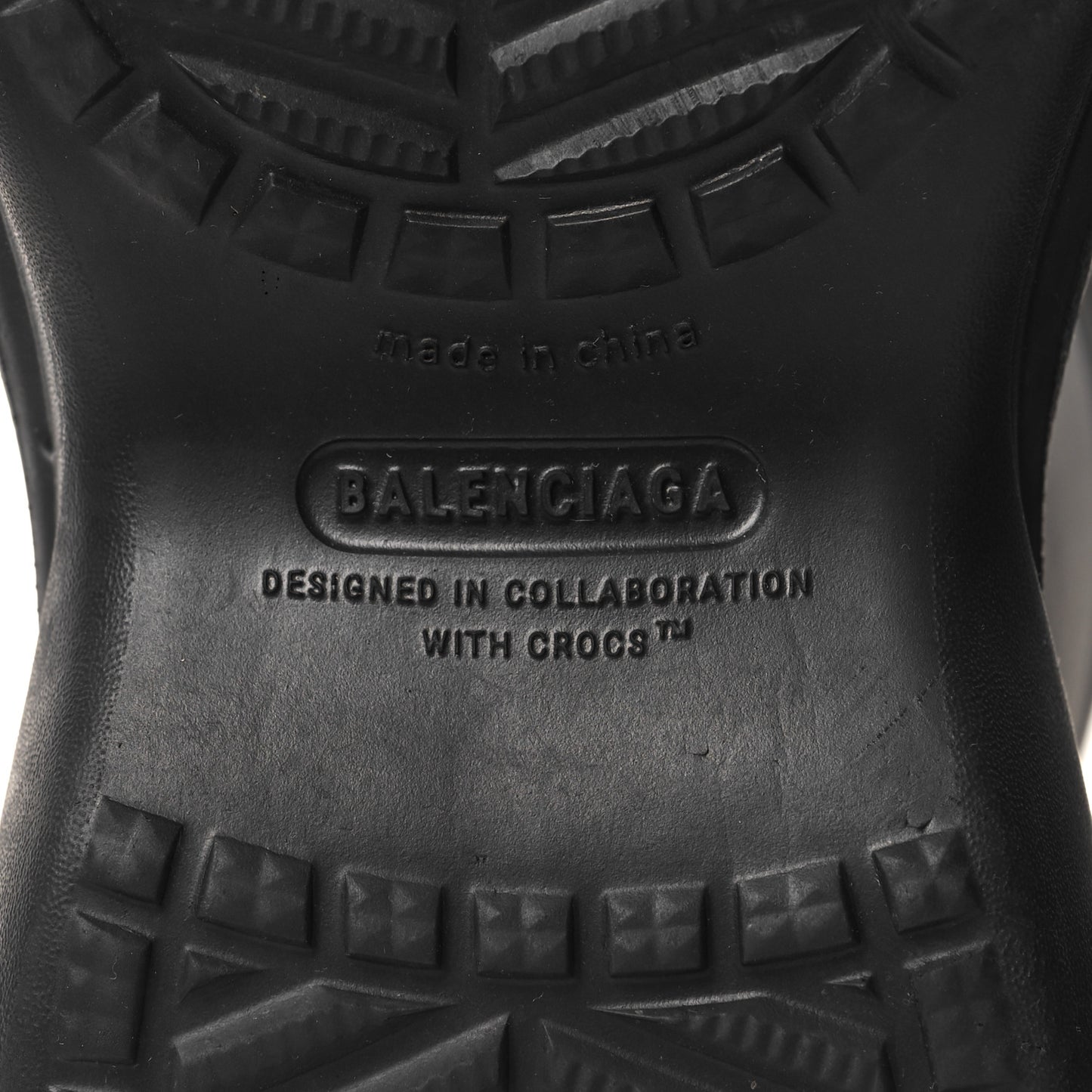 X CROCS Rubber Womens Rain Boots 41 Black