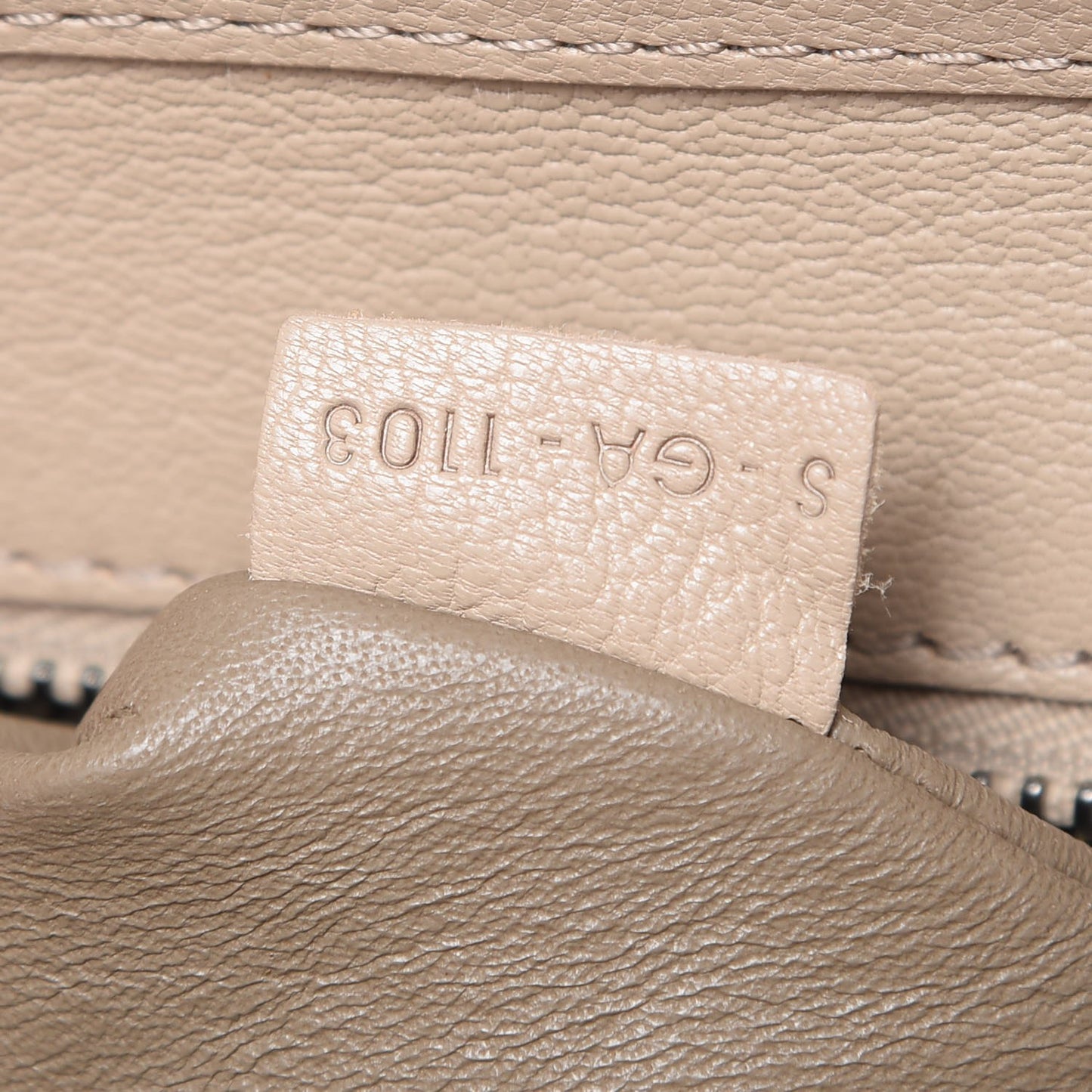 Goatskin Mini Luggage Sand