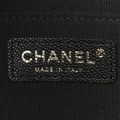 Chanel Caviar Quilted XXL Travel Flap Bag Black 6 of 11