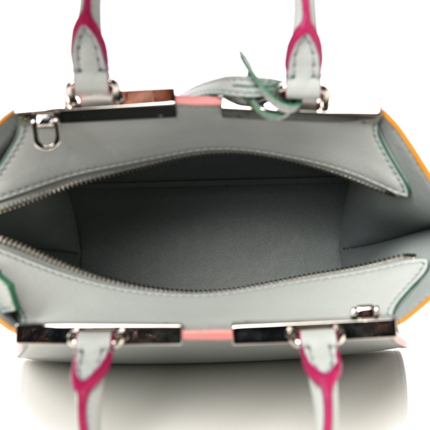 Vitello Dolce Mini 3jours Tote Grigio Perla
