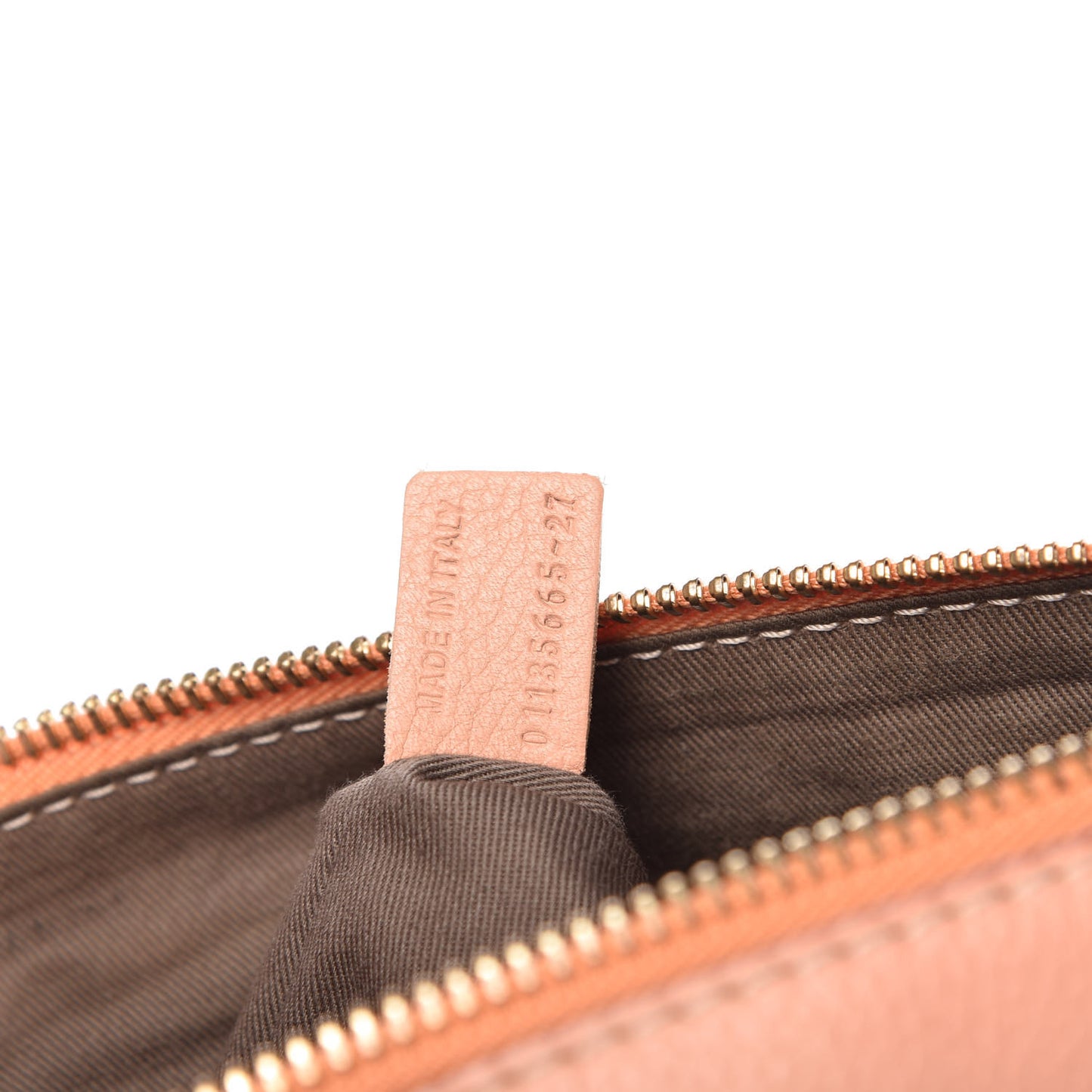 Calfskin Medium Marcie Satchel Coral Sands