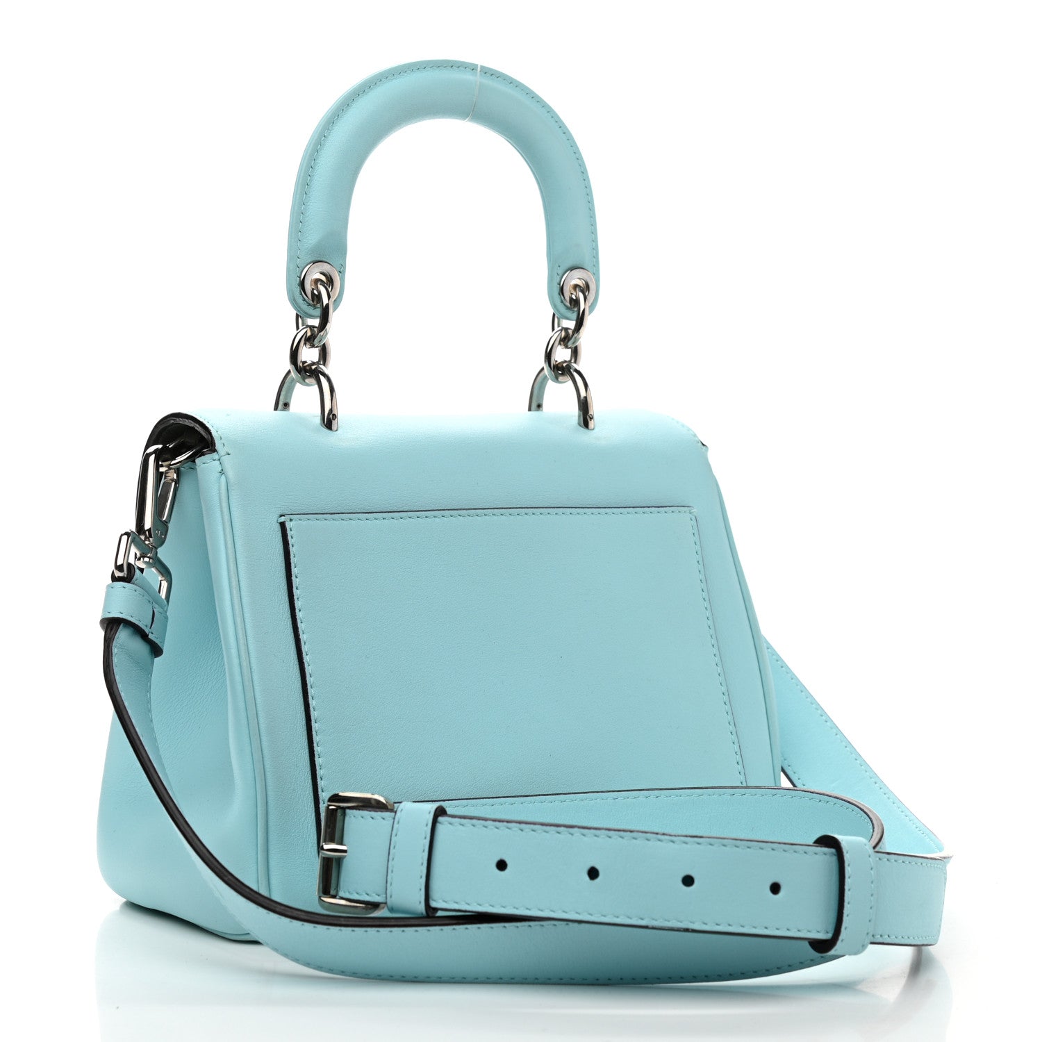 Christian Dior Smooth Calfskin Small Be Dior Flap Blue 3 of 9