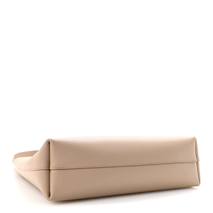 Saint Laurent Calfskin North-South Shopping Tote Dark Beige 5 of 10