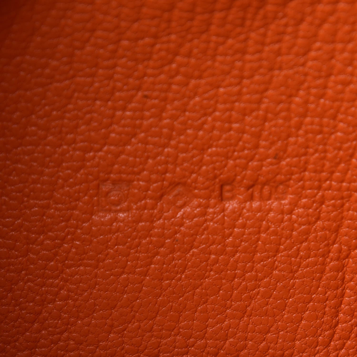 Hermes Chevre Mysore Bearn Gusset Wallet Feu 7 of 9