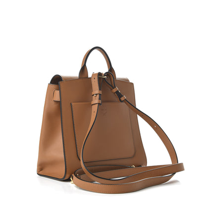 MCM Calfskin Essential Visetos Small Backpack Cognac 2 of 8