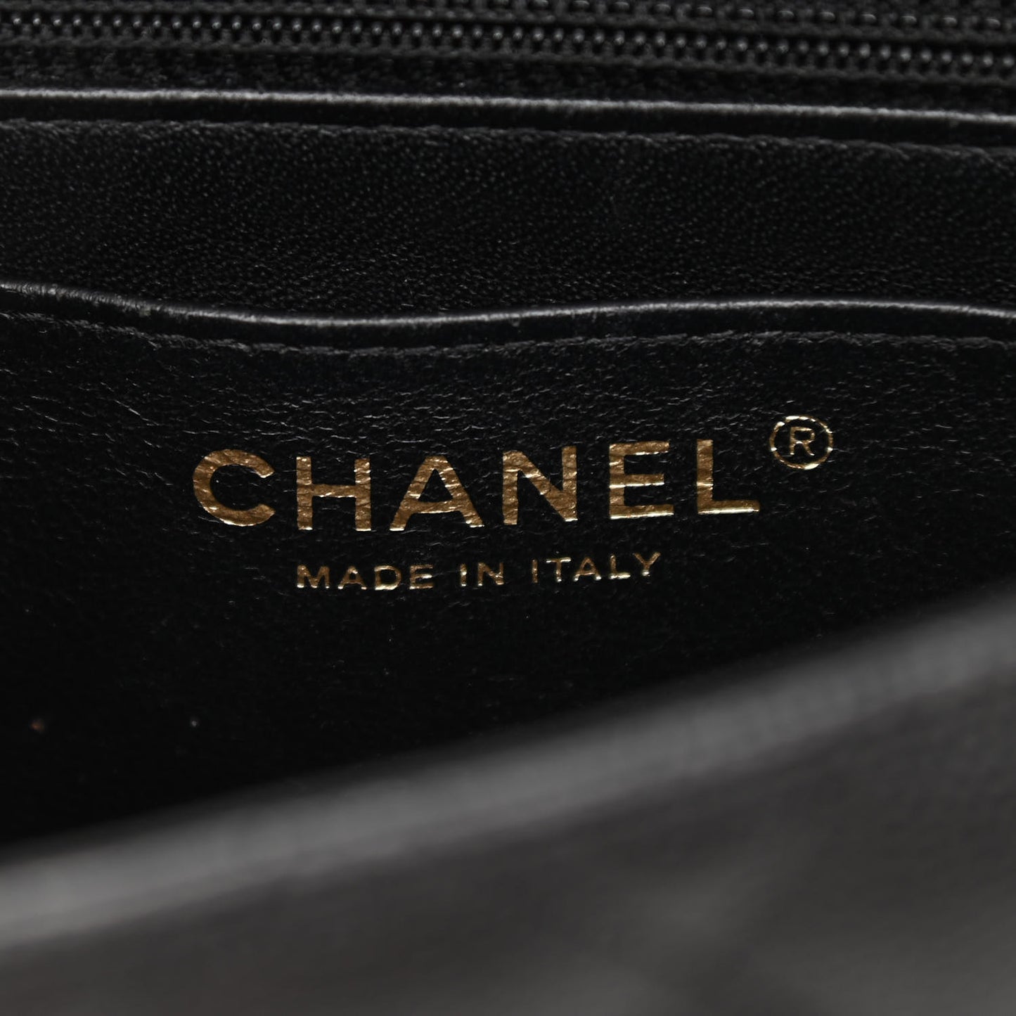 Caviar Quilted Mini Square Flap Black