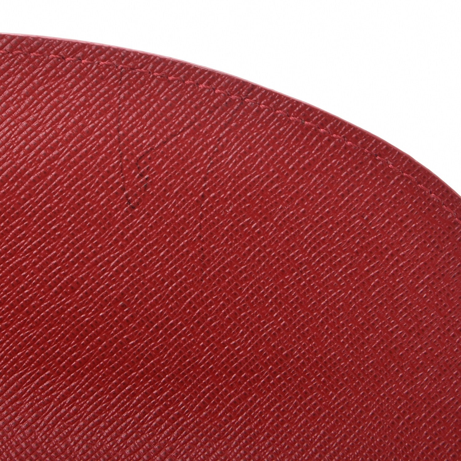 Louis Vuitton Damier Ebene Caissa Wallet Cherry 10 of 12