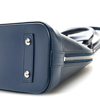 Louis Vuitton Epi Alma BB Indigo 9 of 10