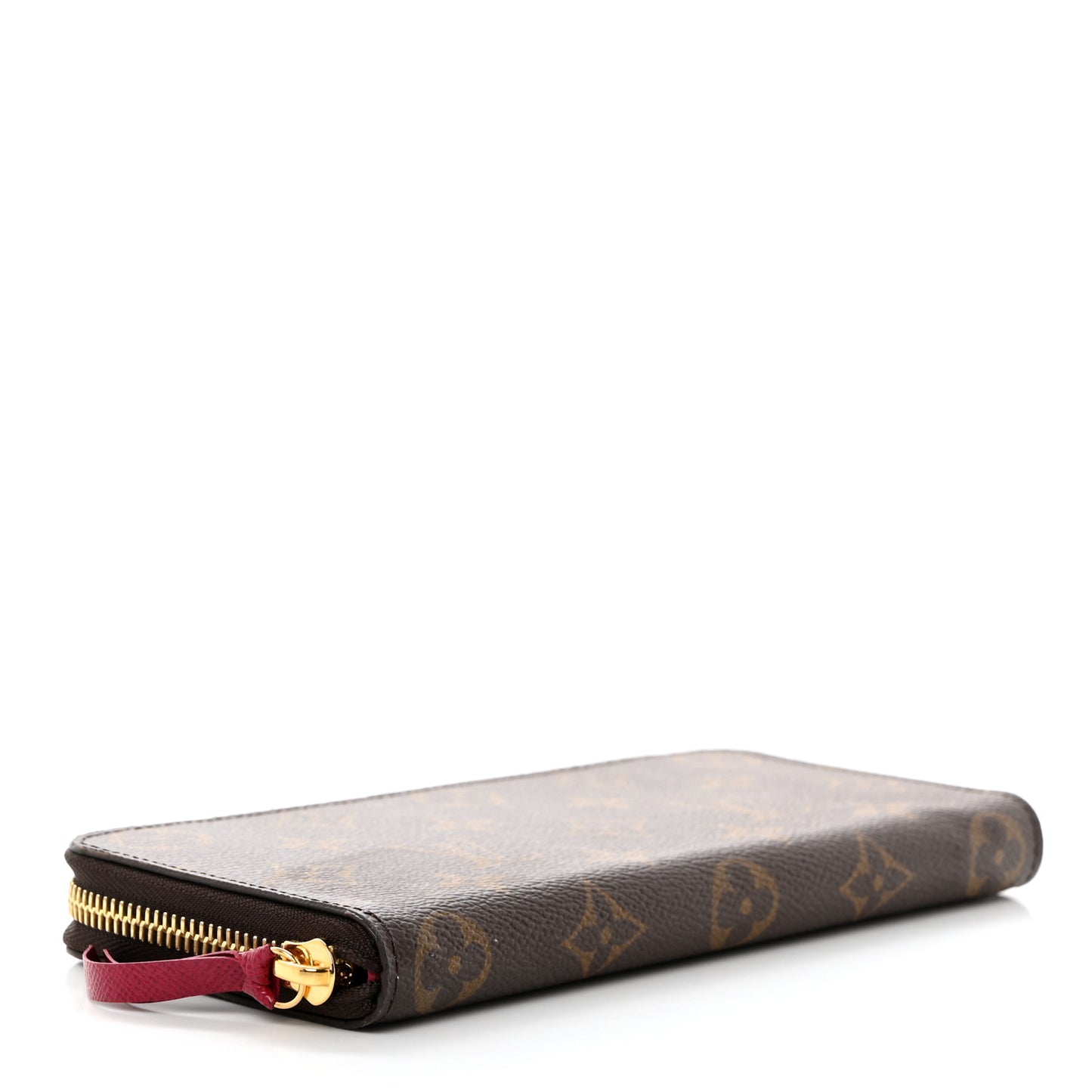 Monogram Clemence Wallet Fuchsia