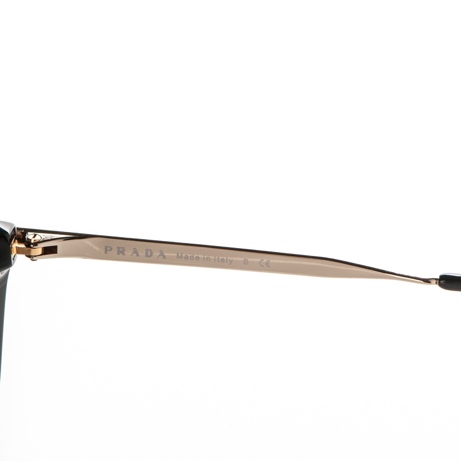 Prada Acetate Cinema Sunglasses SPR 09Q Black 5 of 6