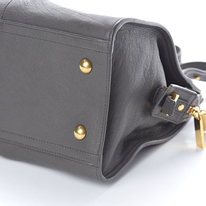 Saint Laurent Sheepskin Small Cabas ChYc Grey 10 of 10