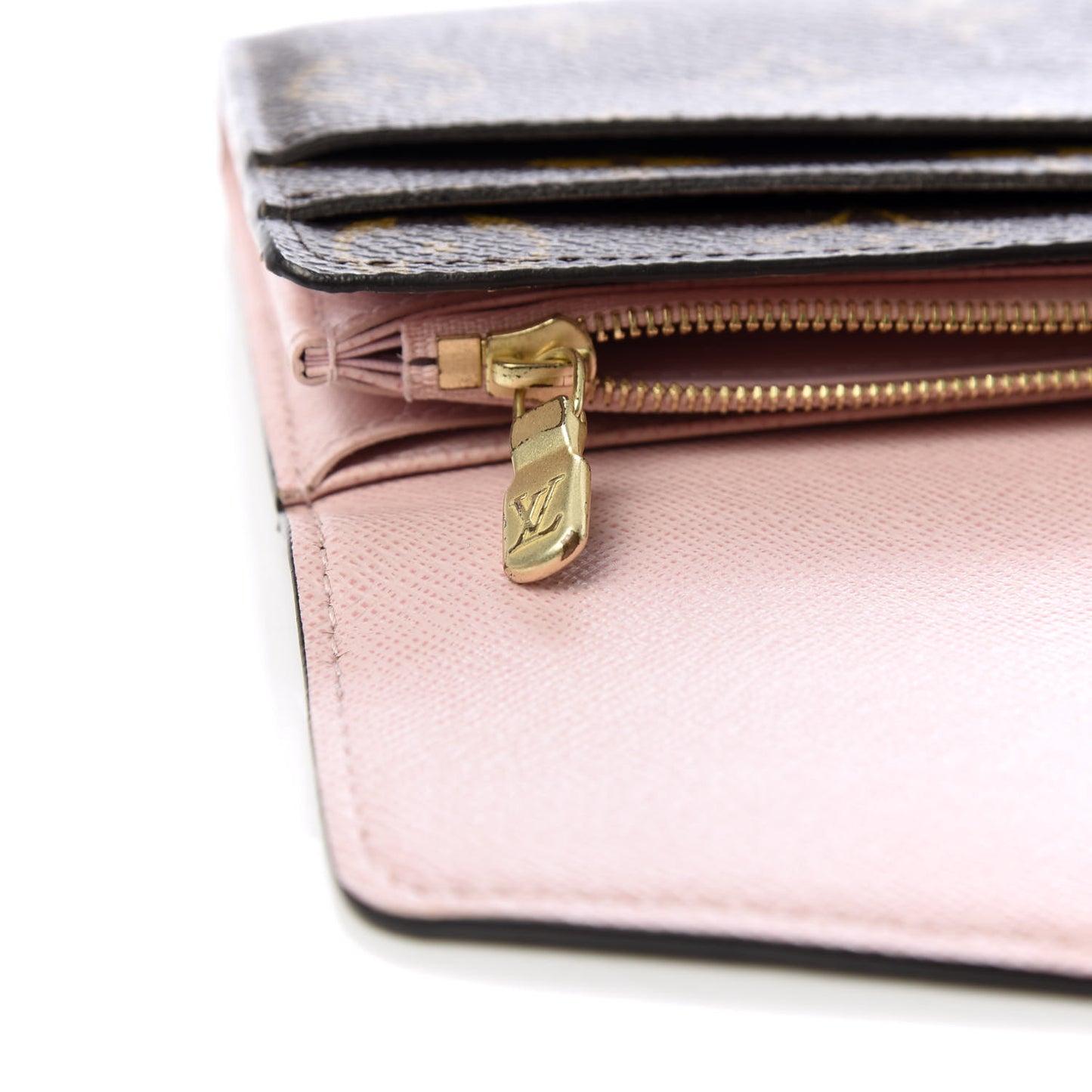 Monogram Sarah Wallet NM Rose Ballerine