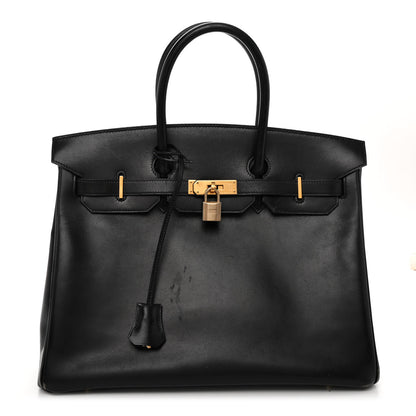 Hermes Box Birkin 35 Black 1 of 15