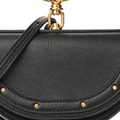 Chloe Calfskin Small Nile Bracelet Minaudiere Bag Black 8 of 10