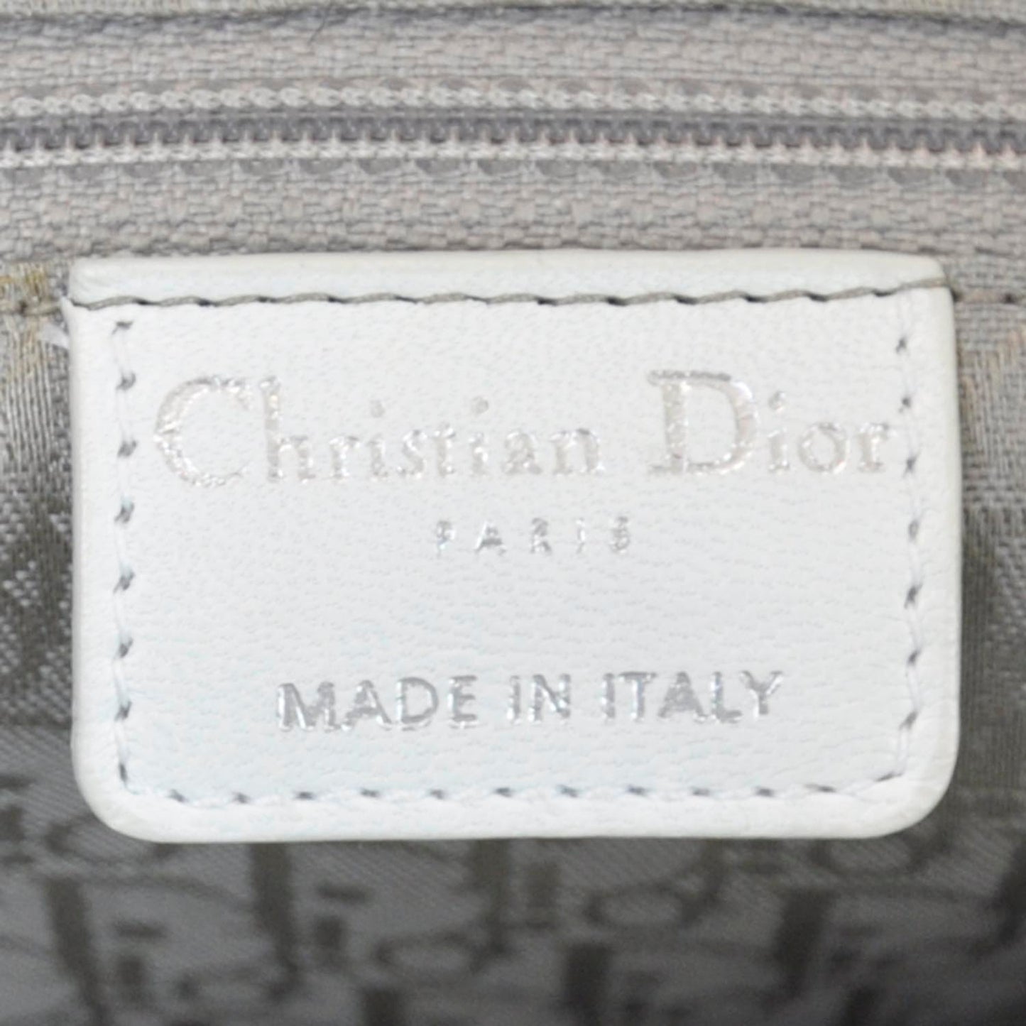 Lambskin Cannage Soft Lady Dior Tote White