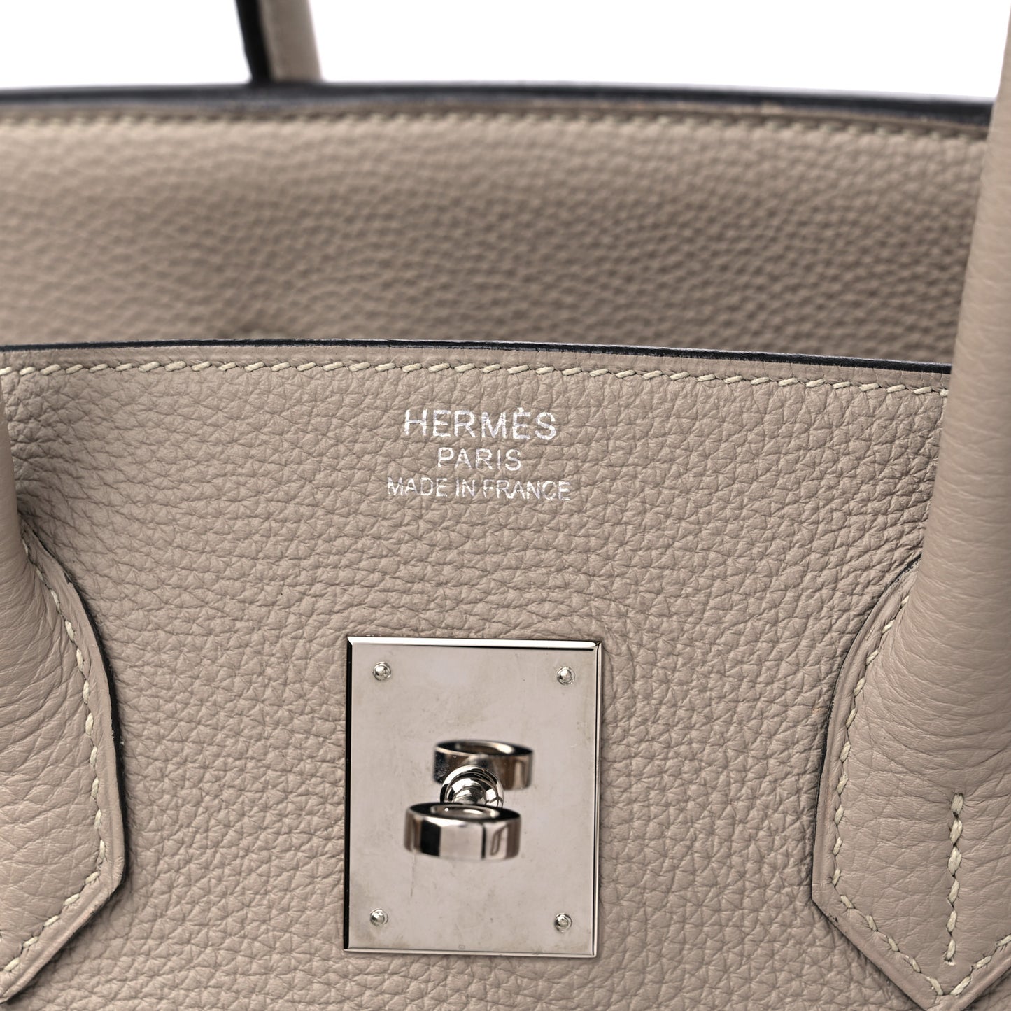 Togo Birkin 35 Gris Tourterelle