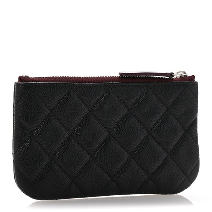 Chanel Caviar Quilted Small Pouch Black 3 of 8