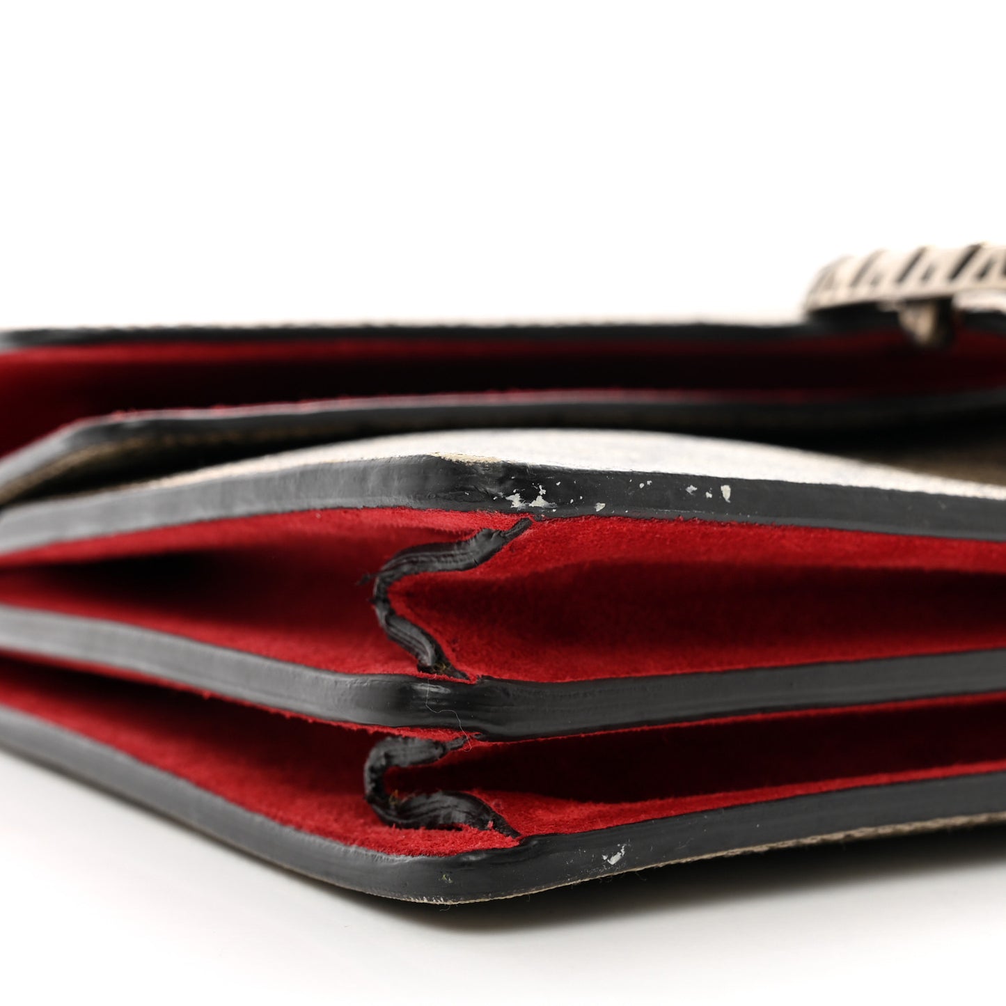 GG Supreme Monogram Small Dionysus Shoulder Bag Red