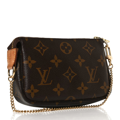 Louis Vuitton Monogram Mini Pochette Accessories 3 of 9