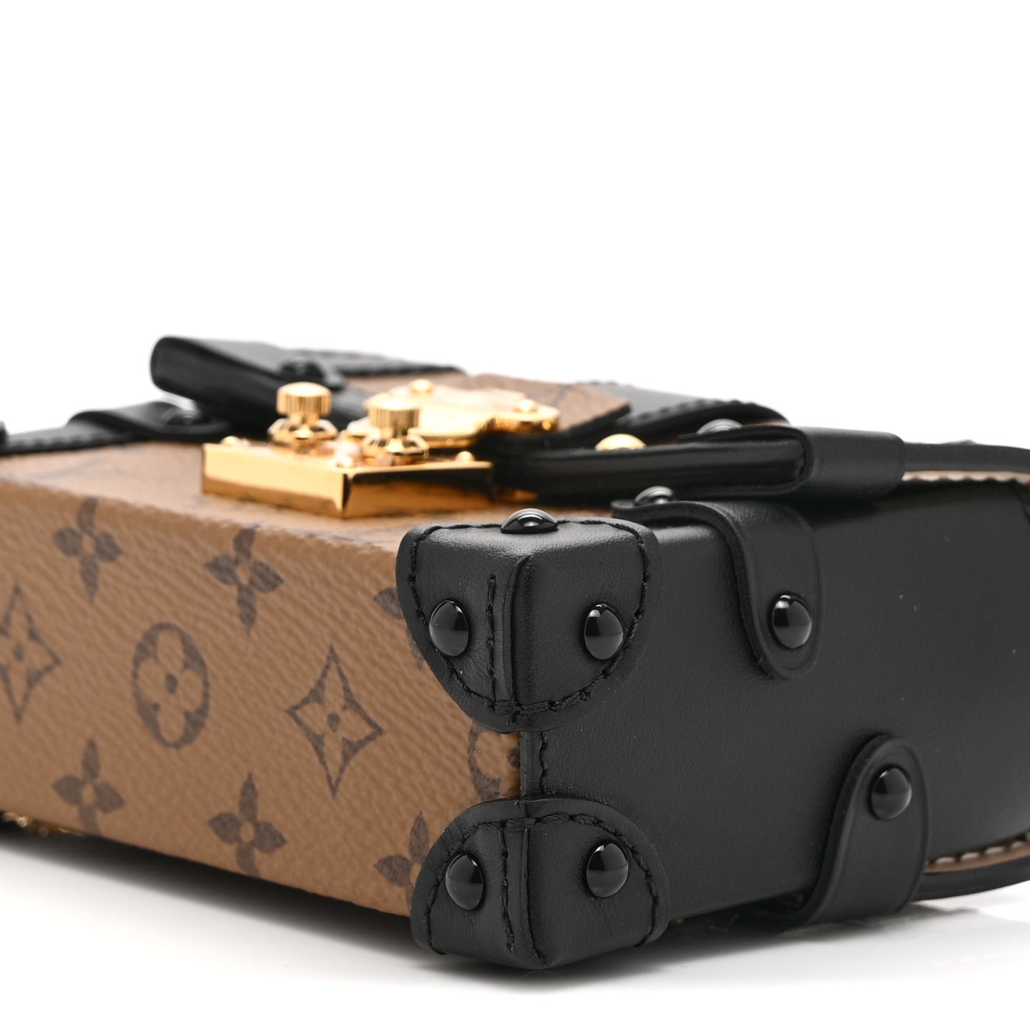 Reverse Monogram Essential Trunk Black