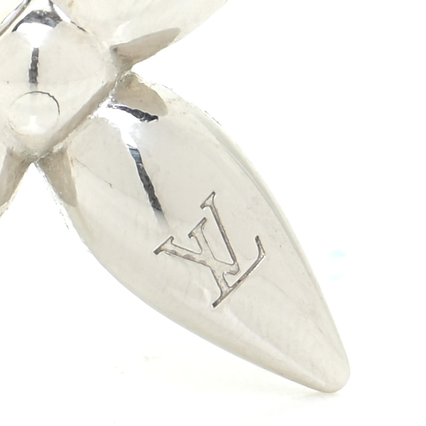 Metal Louisette Earrings Silver Gold