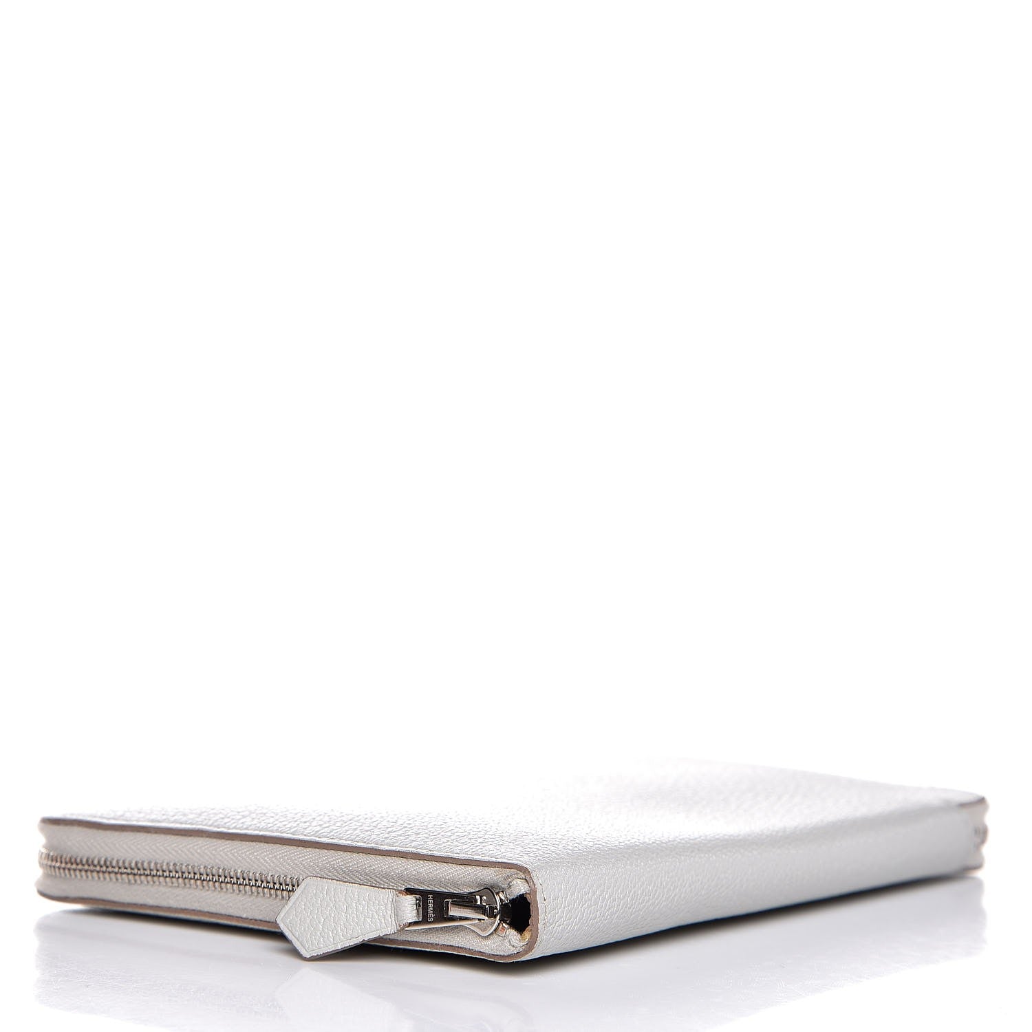 Hermes Chevre Mysore Azap GM Combined Wallet Gris Pale 4 of 11