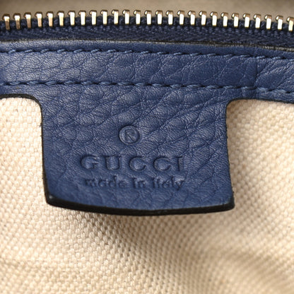Gucci Monogram Vintage Web Medium Boston Blue 5 of 16