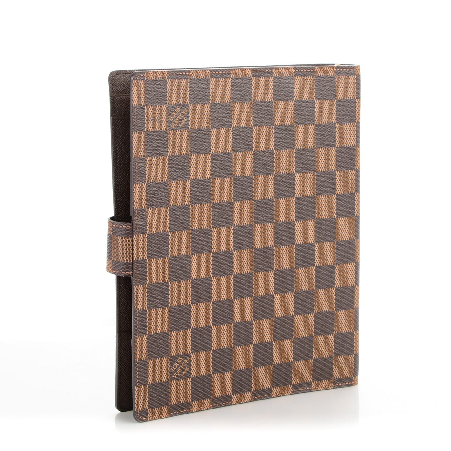 Damier Ebene Large Ring Agenda Cover